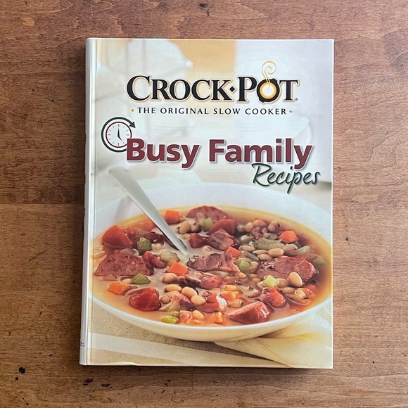 Kitchen Cookbook Crockpot Busy Family Recipes The Original Slow